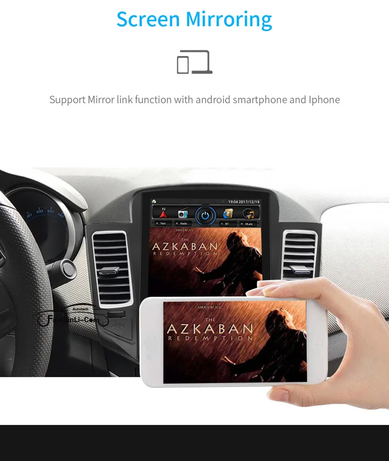 Cheap 64GB Car Android Multimedia Player radio for Chevrolet Cruze 2006-2014 GPS Navigation Vertical screen 2 18