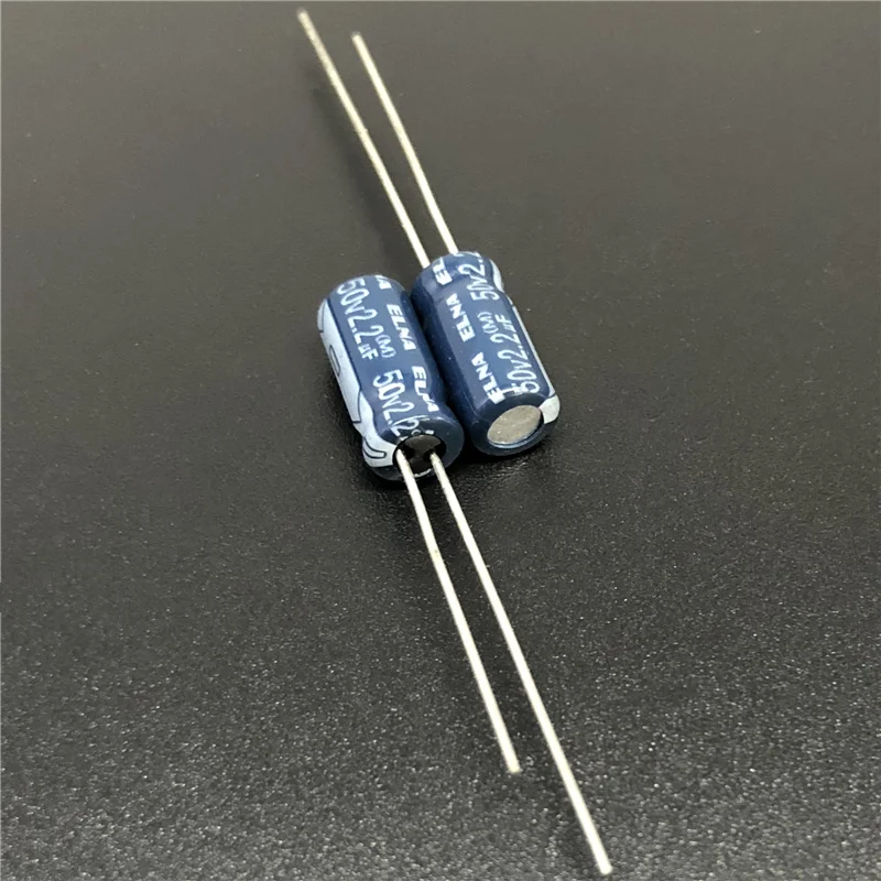 10Pcs/50Pcs 2.2uF 50V Japan ELNA RE2 Series 5x11mm 50V2.2uF Audio capacitor | Электронные компоненты и