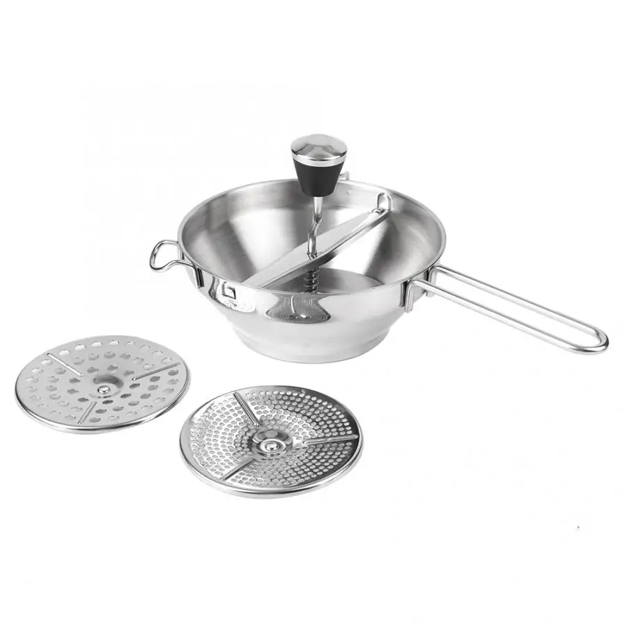 

Stainless Steel Manual Food Potato Grinder Baby Food Mixer Kitchen Tool Kitchen Food Processor Accessories New