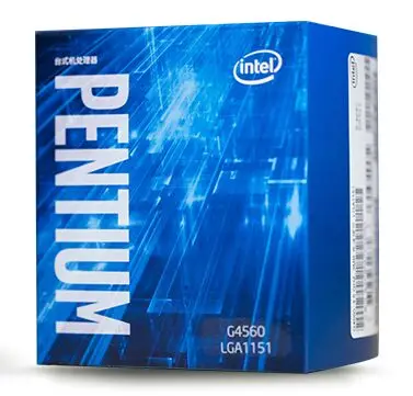 Процессор Intel Pentium G4560 3 Мб Кэш 3,50 ГГц LGA1151 двухъядерный Настольный ПК cpu G 4560 коробка verison с кулером