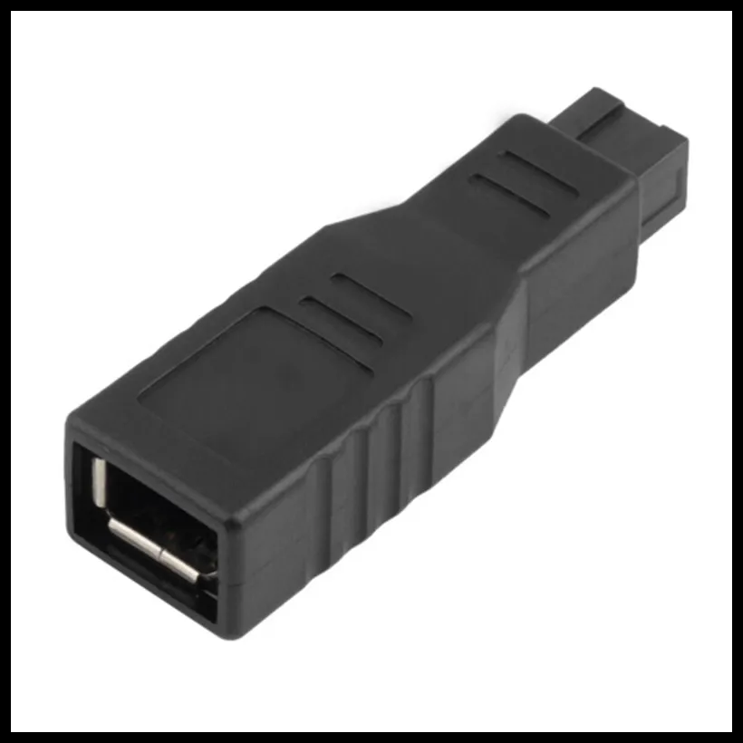 Firewire 1394B 9P to 6P Adapter 9 Pins Male to 6 Pins Female 1394B Connector IEEE 1394B 9 to