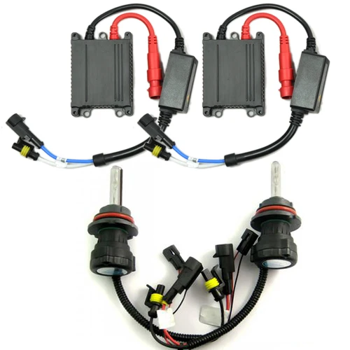 

55W HID Xenon Kit Black Slim Ballast Conversion Bulbs D2S 12000K Headlight New [CPA191]