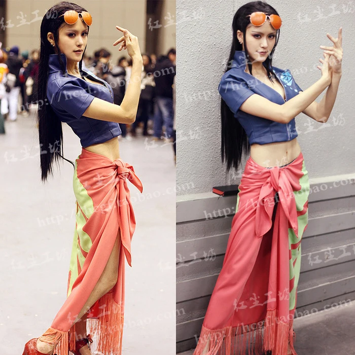 ワンピースニコ ロビンコスプレ衣装コートとスカート11 Nico Robin Cosplay Robin Cosplaycosplay Costume Aliexpress