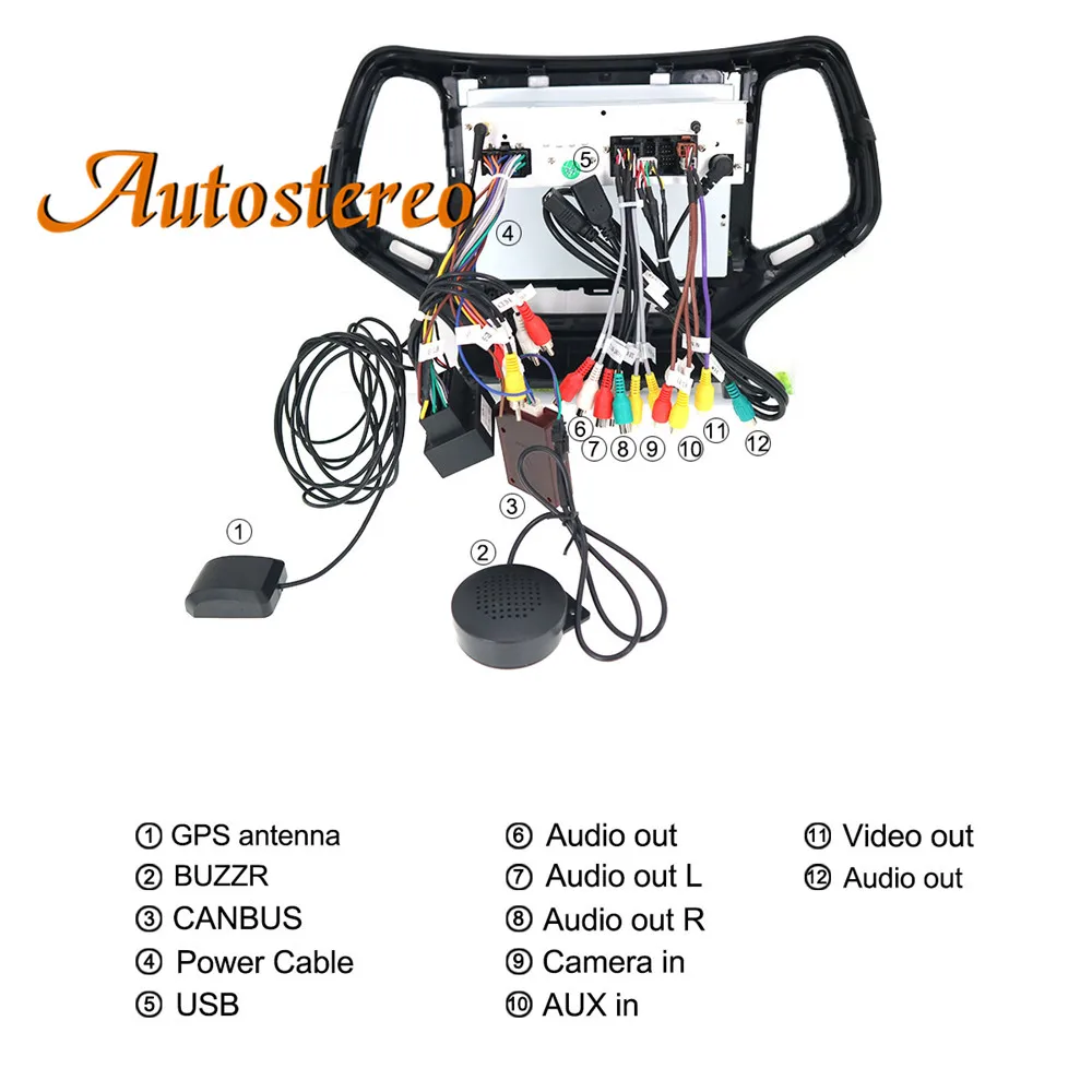 Clearance Autostereo Android 8 Car GPS navigation Car No DVD player For JEEP Cherokee 2014-2018 multimedia radio tape recorder head unit 6 Clearance Autostereo Android 8 Car GPS navigation Car No DVD player For JEEP Cherokee 2014-2018 multimedia radio tape recorder head unit 6