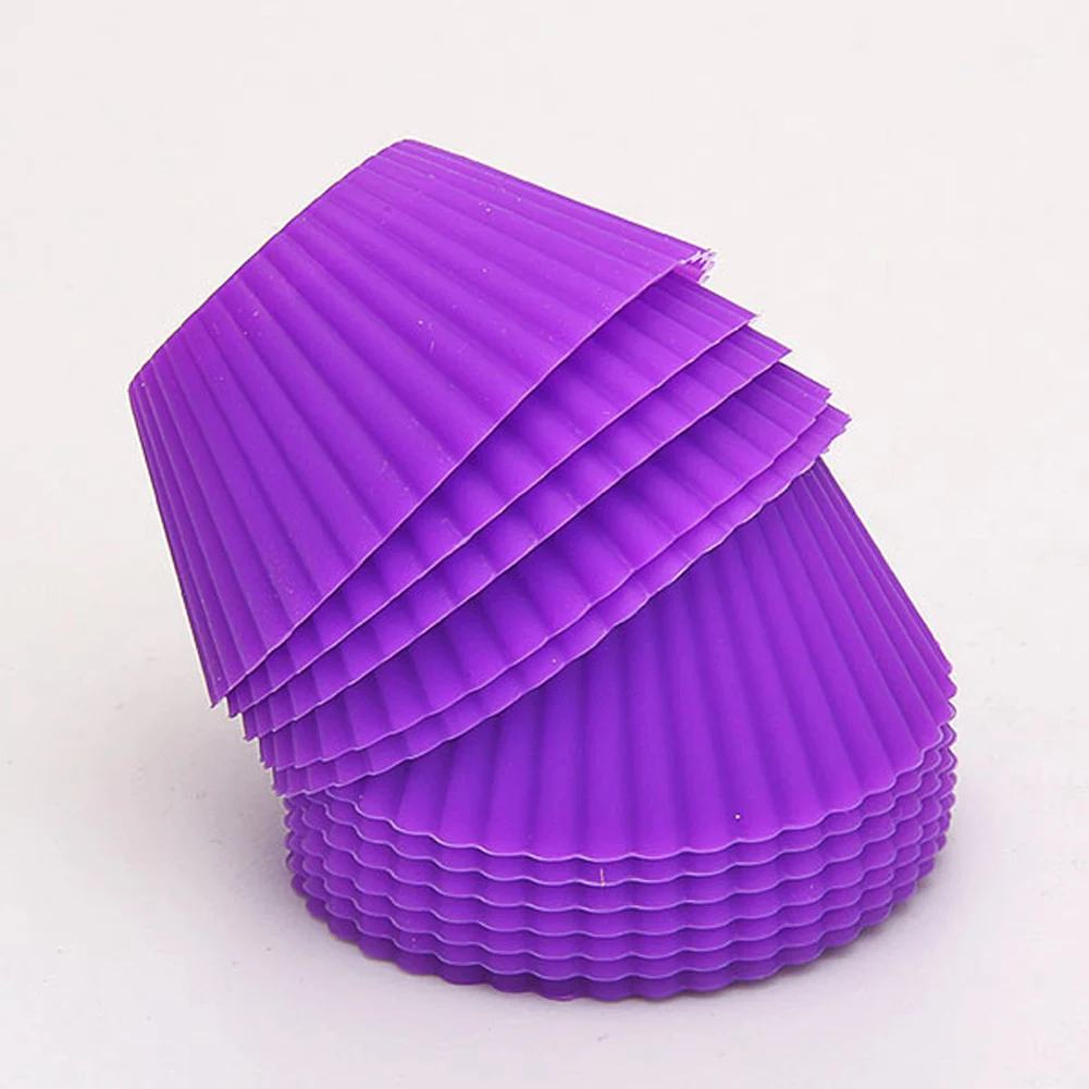 12Pcs Thicken Muffin Cupcake Paper Cups Liner Cake Decoration Tools