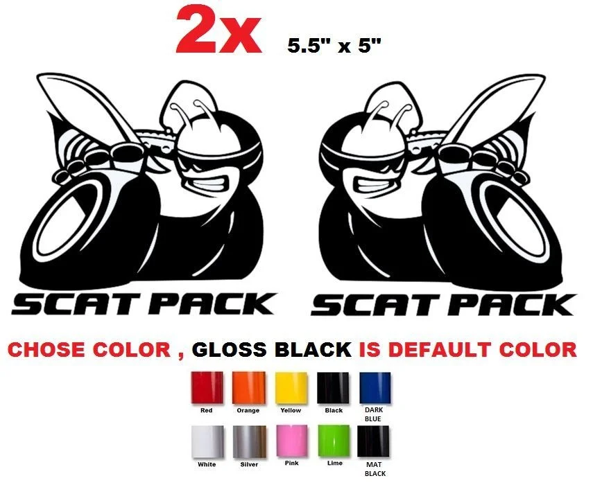 Для 2 шт./компл. Dodge Challenger Scat Pack 39HEMI шейкер наклейки эмблема|Наклейки на автомобиль|