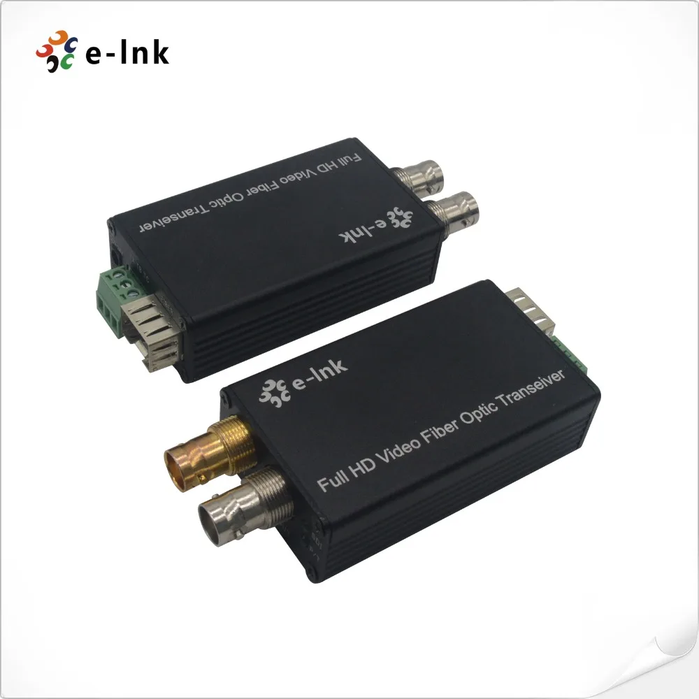 

Mini 3G-SDI Fiber Optic Converter Single Mode 20km with Tally