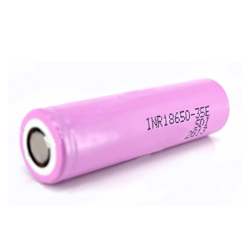 1/2 шт 18650 аккумулятор 3500mAh 20A литий-ионная аккумуляторная батарея(незащищенная верхняя часть боты) для фонарика электронной сигареты электровелосипеда