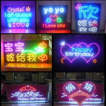 

customized handhold name fans star led light board for concert wedding birthday