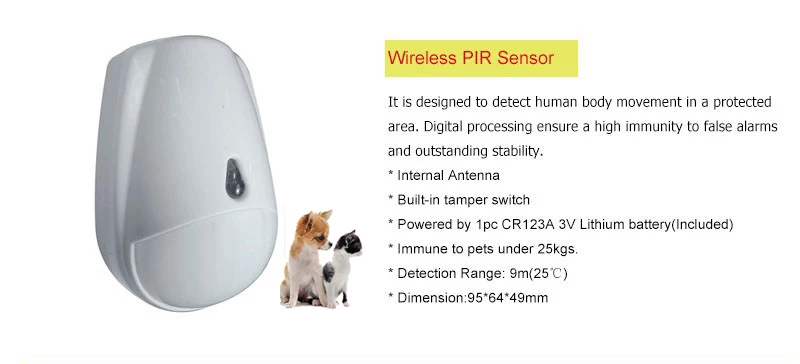 PIR motion detector MT-335R