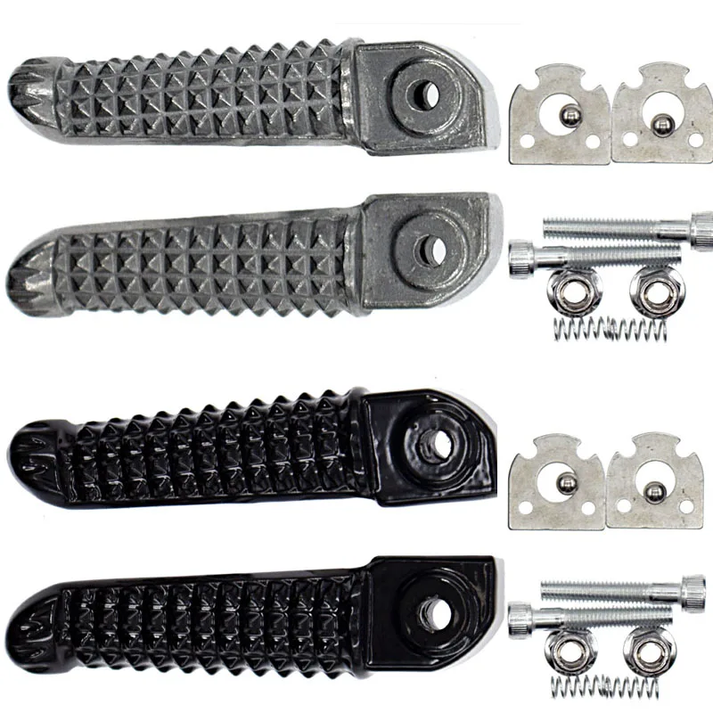 Motorcycle Front Rear Footrests Foot pegs For Yamaha YZFR1 2002-2011 YZFR6 2003-2012 motorcycle accessories motorcycle footrests motorcycle foot pedals