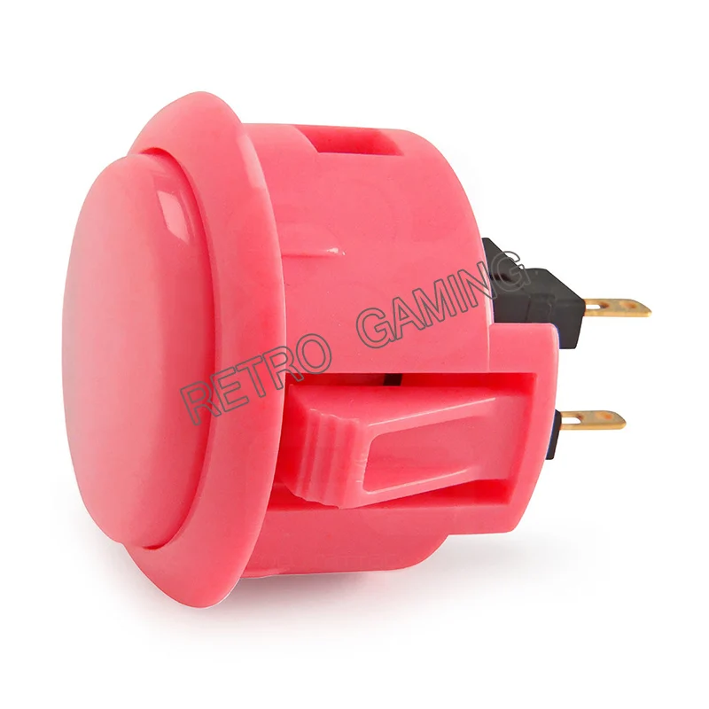 US $118.90 50pcslot Original sanwa Rocker sanwa 30mm button push button switch OBSF30 original sanwa button