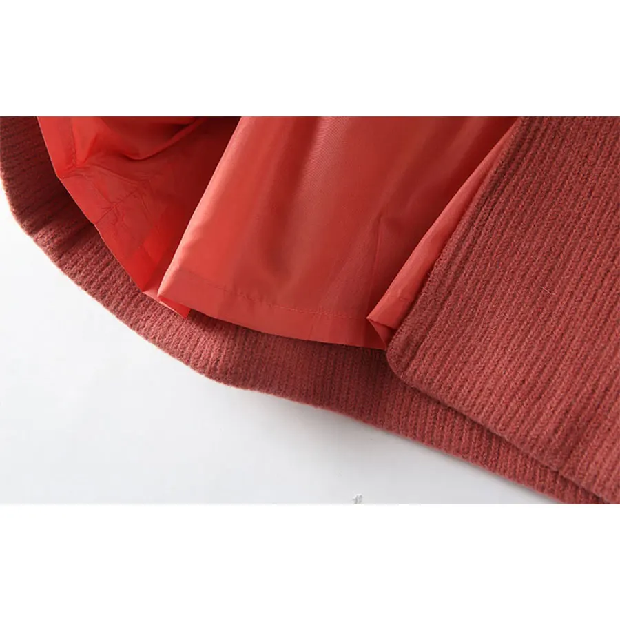 Solid Lace Up Mid-long Wool Blend Coats Women Casual Single-breasted Loose Winter Woolen Coats Women's Fashion Warm Outwears New