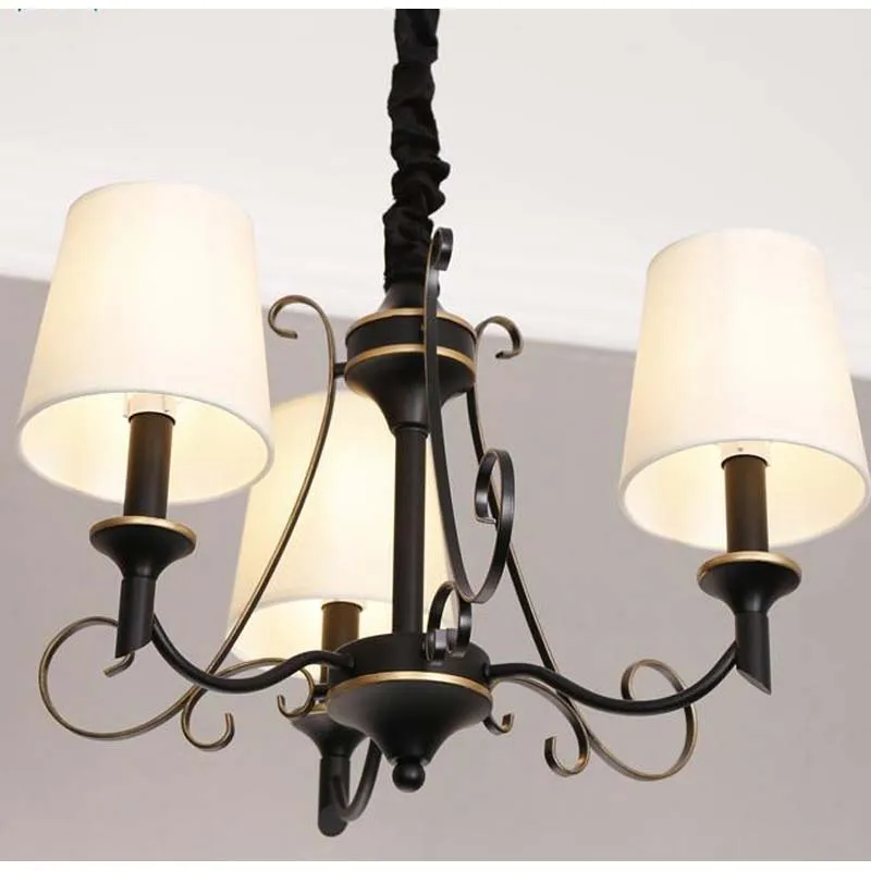 

Art lamps pastoral village iron bronze Iron Pendant Lights simple European Mediterranean restaurant study bedroom LU815311