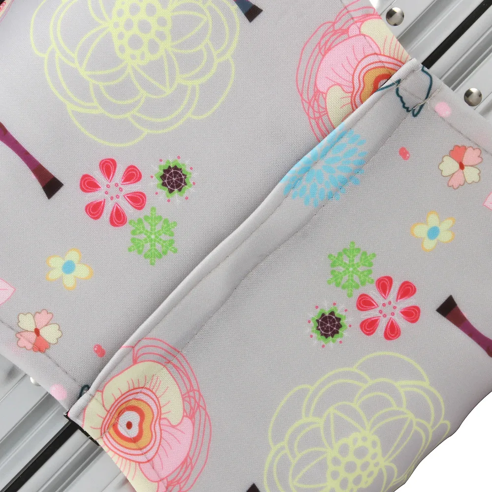 Cartoon Printed Stretch Suitcase Covers for 20-30 inch Rolling Luggage Protective Travel Bag Suitcase Dust Cover
