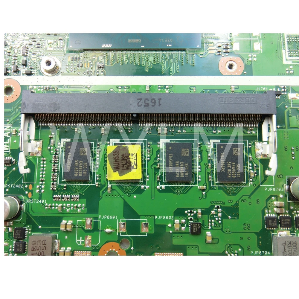  X541UAK With i5-7200CPU With 4GB memory mainboard REV2.0 For ASUS X541UVK X541UA laptop motherboard