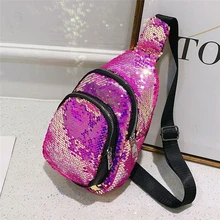 Сумки для женщин Женская дорожная сумка слинг Crossbody Shoulderbag груди телефонные чехлы блесток кожа материал