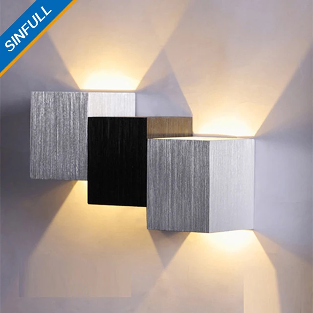 GL0086 2 W Factory Outlet LED lampade da parete In Alluminio Moderna ... GL0086 2 W Factory Outlet LED lampade da parete In Alluminio Moderna ...