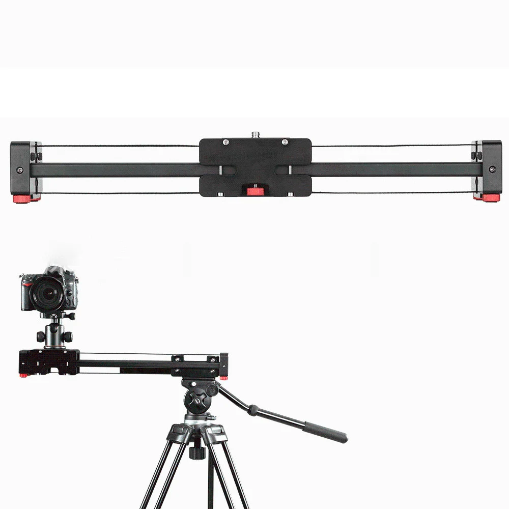 Special Price 100cm Slider Move Track Rail Stabilizer 86cm Sliding DistanceVideo Slider Follow Focus Rail Carbon Slide DSLR Camera Shooting