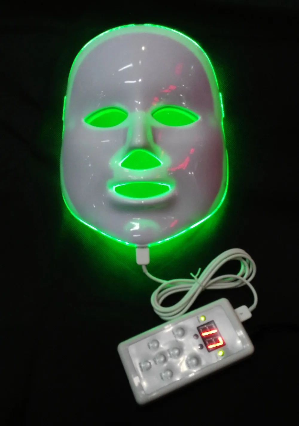 big sale 7 colors led photon facial mask skin rejuvenation led light therapy skin care