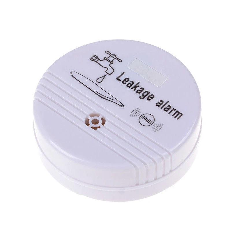 Stand Alone Wireless Water Leak Detector Sensor 90dB Sounder Water Leakage Alarm for Home Kitchen 3