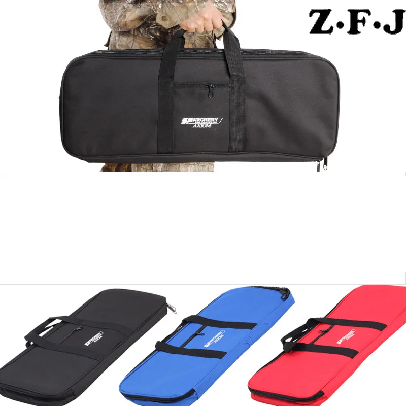

1Pc High Quality Recurve Bow Case 66*24*6cm for Bow and Arrow Handle Carrying Hunting Bow Archery Accessories 3 colors
