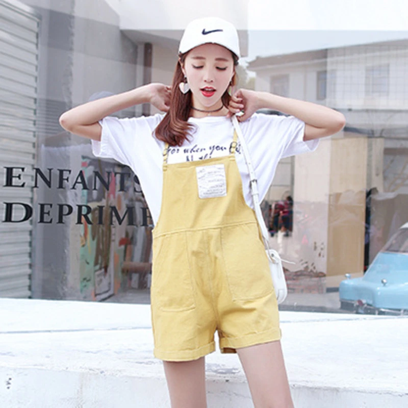 khaki overalls womens shorts