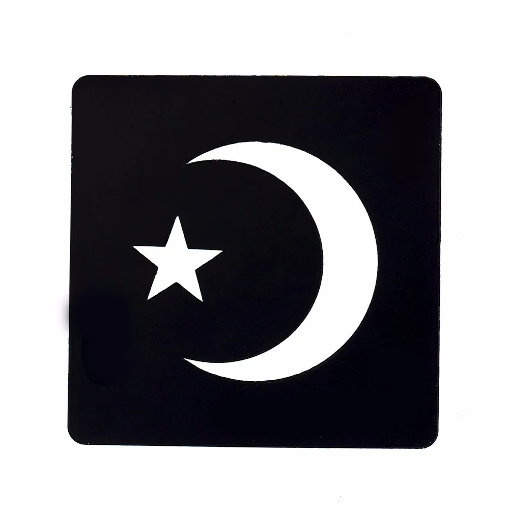 1pc Small Henna Tattoo Stencil 2017 Hot Beauty Women Body Art Waterproof Moon Star Design Tattoo Drawing for Paint Template G05