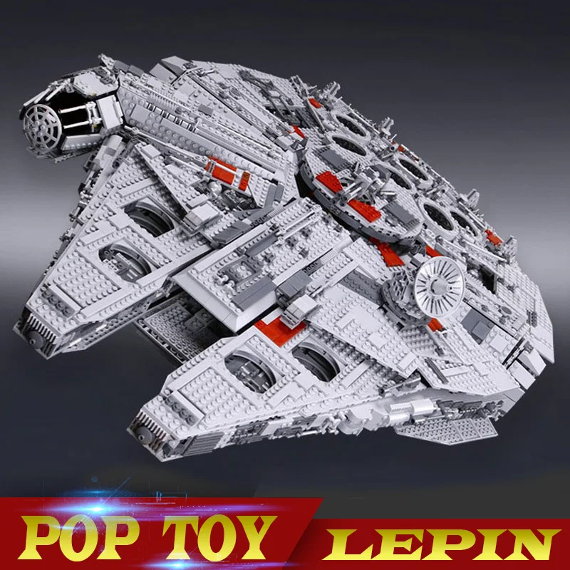 

DHL LEPIN 05033 WARS 5265Pcs Star Ultimate 10179 Collector's Millennium Toys Falcon Model Building Kit Blocks Bricks Children
