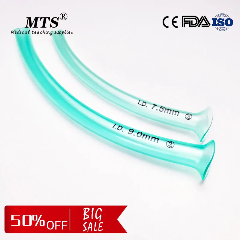  9pcs/lot Disposable Medical Sterilization nasopharyngeal airway nasal Breathe tube for First Aid or - 33029912944