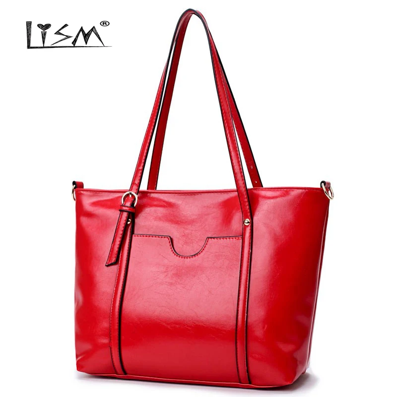 

2018 new Women's Retro Bucket PU Shoulder Bag Women's Retro Messenger Bag Fashion Lady's Large Handbag Girl Messenger