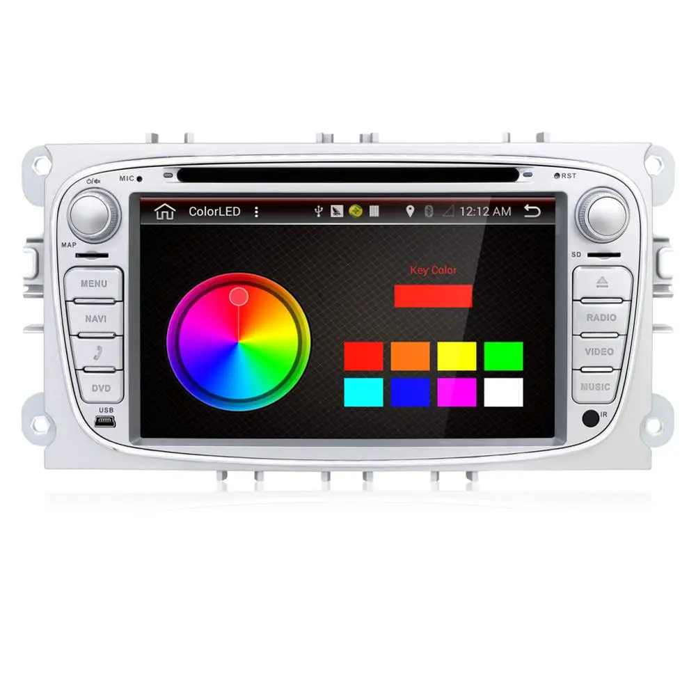 Best Bosion Car Multimedia Player Android 9.0 GPS 2 Din car dvd player for FORD/Focus/S-MAX/Mondeo/C-MAX/Galaxy wifi car radio DSP 3