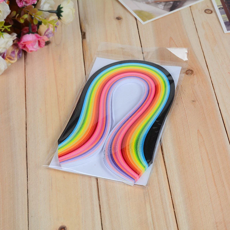 260 шт 3 мм/5 мм 26 цветов бумаги Quilling DIY Украшение сброс давления подарок корабль