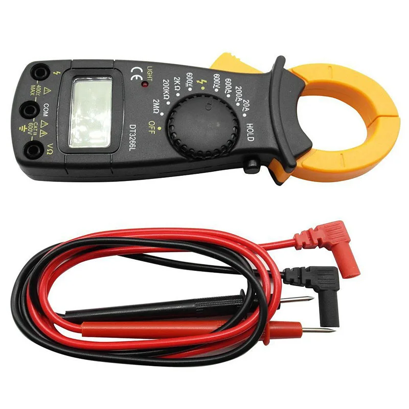 

Professional Digital Multimeter Diagnostic Tool LED Display Electrical Instrument Ammeters Voltmeter Tester