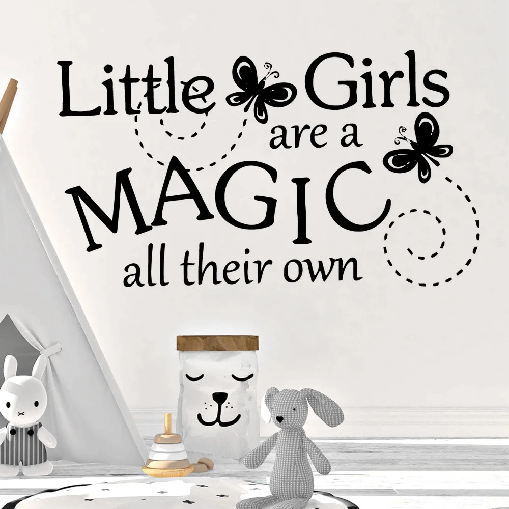 

Lovely quotes Art Sticker Waterproof Wall Stickers Living Room Children Room Home Party Decor Wallpaper