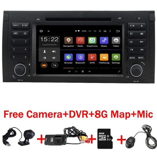 In Stock 7 Touch Screen font b Car b font DVD Player for BMW E39 Navigation