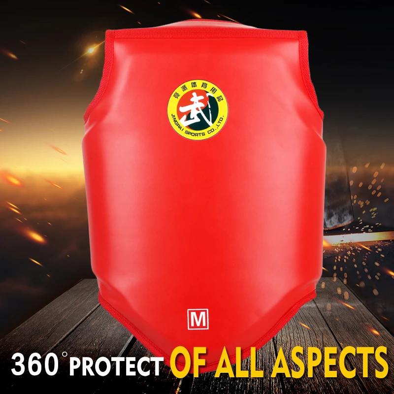 MMA chest protectors sanda wrestling back support body gear kick Boxing