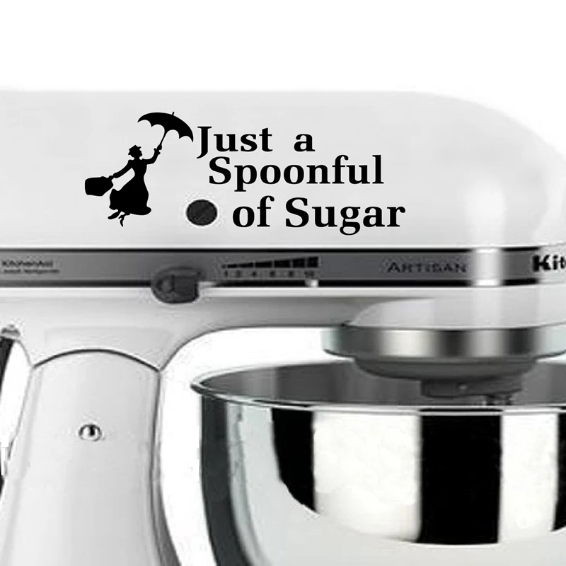 Mary Poppins Art Decal Kitchenaid Mixer Decor