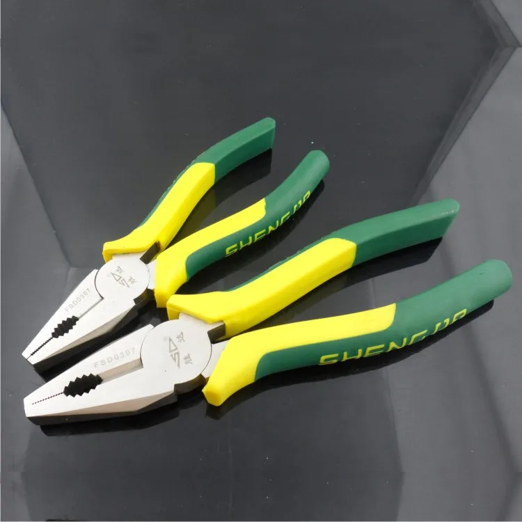 [System ] plastic handle Pliers cut pliers vise Household Electrical