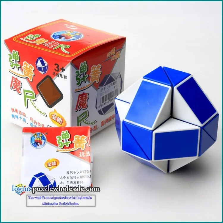 Shengshou волшебный с плетением в форме змеи головоломка извилистые игрушка магический куб Волшебные кубики