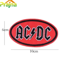 Музыкальная группа ACDC нашивки в стиле панк-рок вышитая аппликация DIY железные нашивки для одежды наклейки на заказ Байкерская нашивка партия