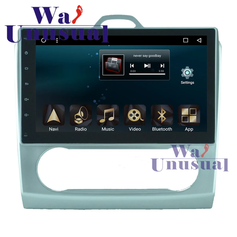 Wanusual 10.1 "Quad Core 32 г 2 г оперативной памяти Android 6.0 gps-навигация для Ford Focus 2008 2009 2010 2011 авто с BT WiFi 3 г 1024*600