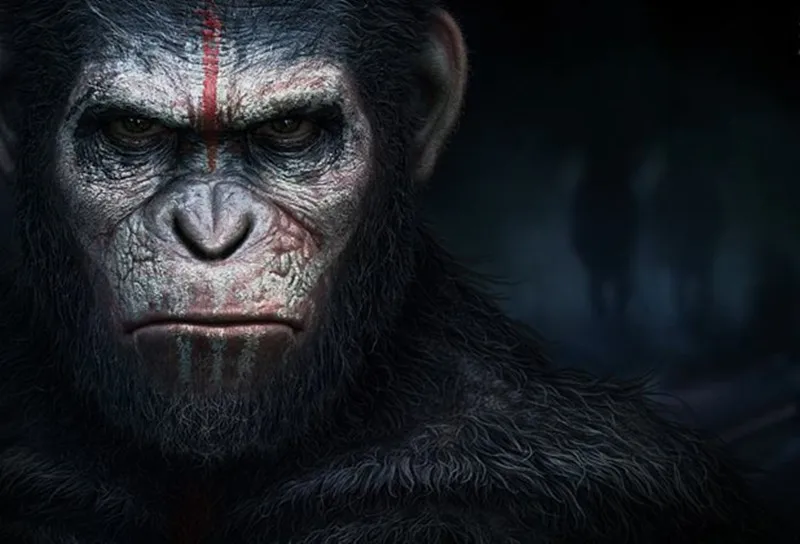 Фильм Rise of the Planet of the Apes Caesar Косплей костюмы Цезарь латексная маска Горилла маски необычный шар Хэллоуин реквизит