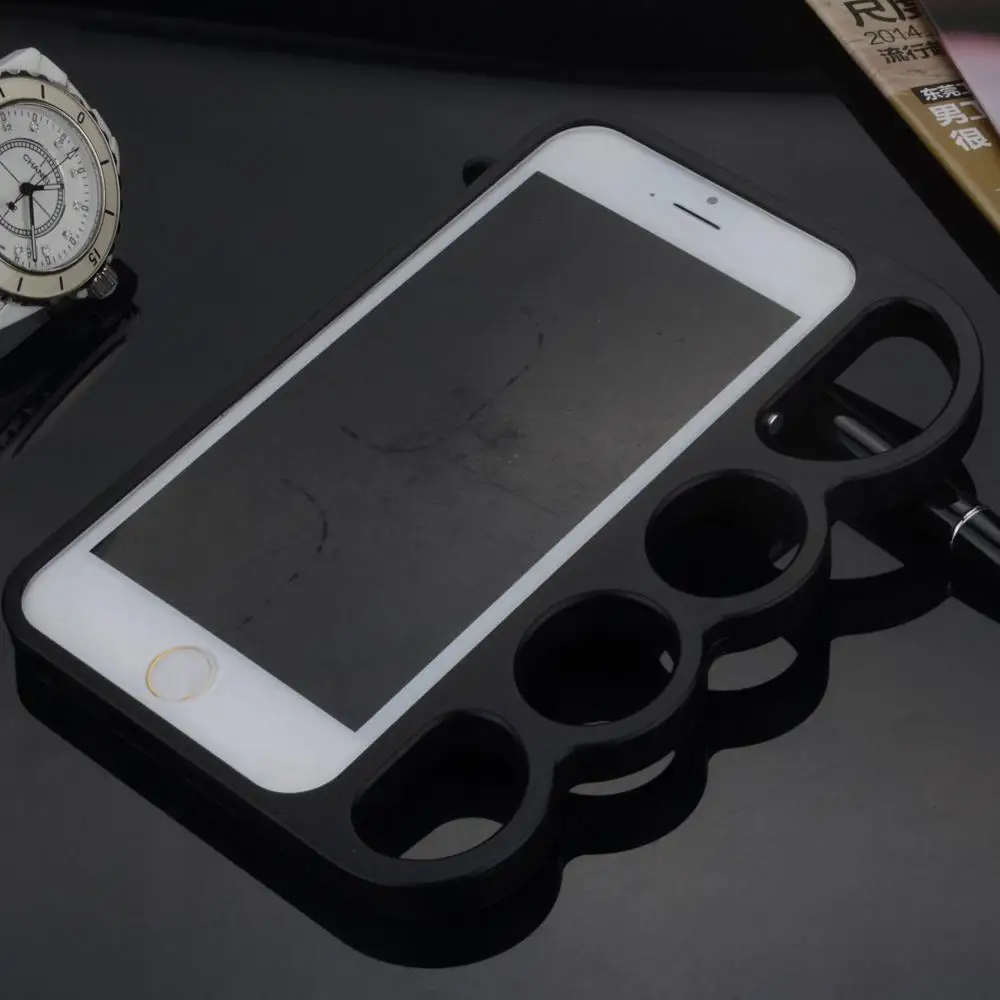 CHEZVOUS металлический бампер из алюминиевого сплава для iPhone 8 модный дизайн сотового телефона чехол для iPhone 8 Plus горячая распродажа - Цвет: black