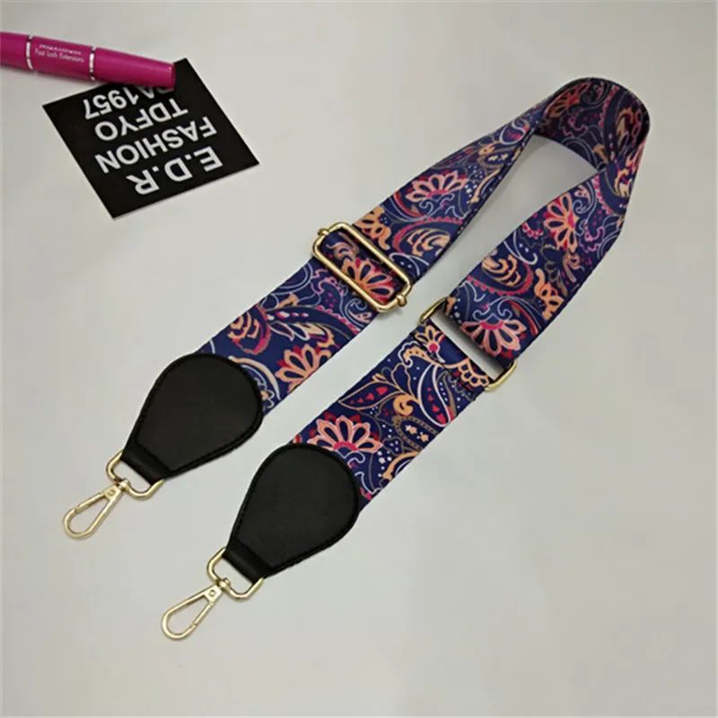 New color wide shoulder strap adjustable lady bag accessories strap shoulder strap inclined across color strap