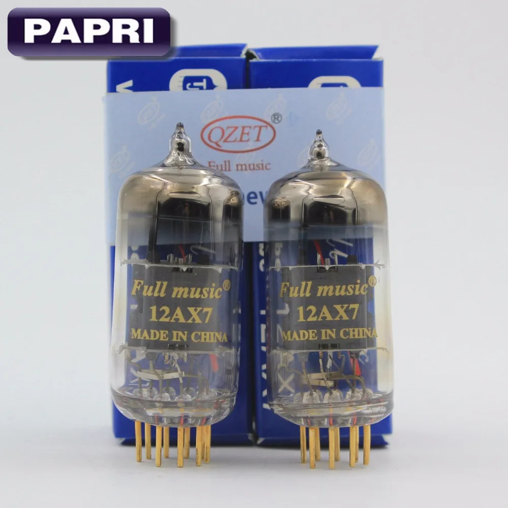 PAPRI вакуумная трубка для 12AX7 ECC83 HIFI аудио TJ Fullmusic HiFi трубка замена предусилителя лот/2 шт