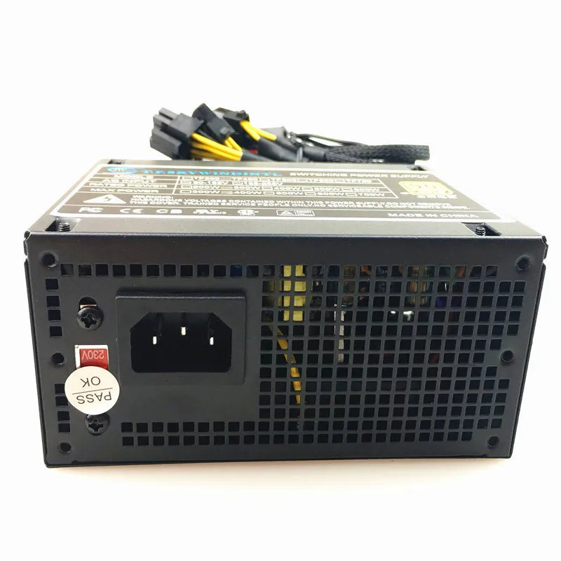 Блок питания для ПК 400 Вт компьютера ATX PSU максимальный блок внешний источник 20 + 4