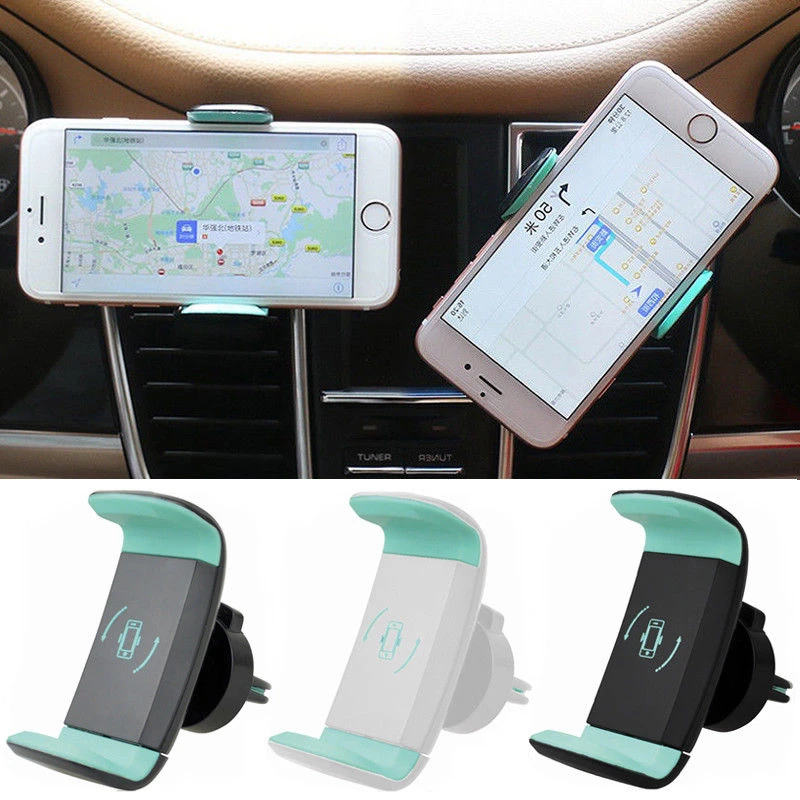 Universal Phone Holder For iPhone X XR XS Max 8 7 6 6s plus 360 Degree Rotation GPS Car Cell Phone Air Vent Mount Stand Holder