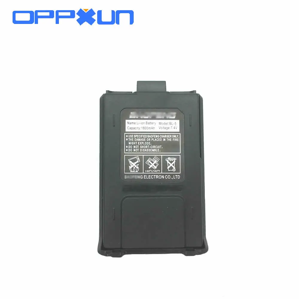 

Baofeng Battery 1800mAh Two Way Radio Walkie Talkie BL-5 Rechargeable Battery for Baofeng UV-5R UV-5RA UV-5RE UV 5R Accessories
