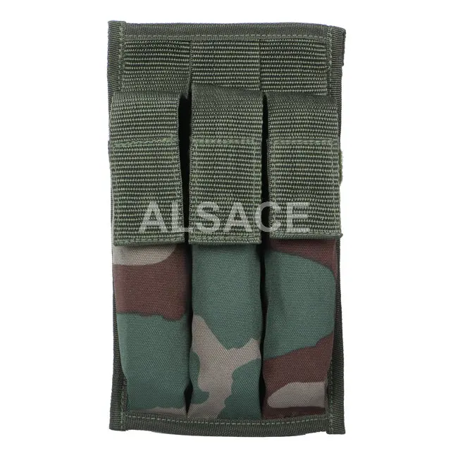 

Outdoor Tactical gear 100% Polyester Wargame and Airsoft equipement ALA-02 MP5 Mag Pouch